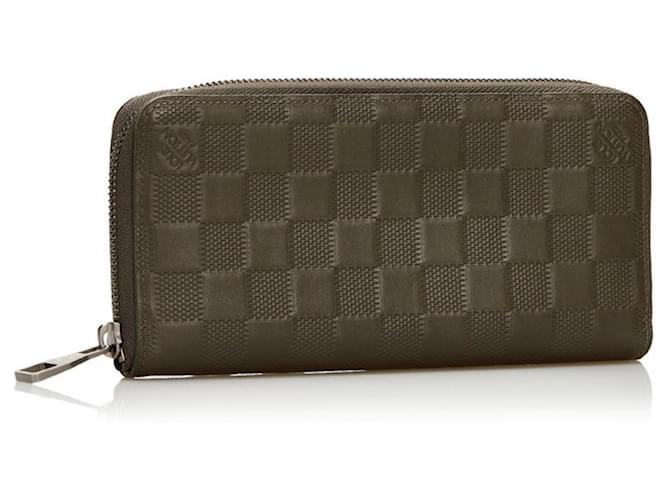 Louis Vuitton Zippy Wallet Brown Leather  ref.735039