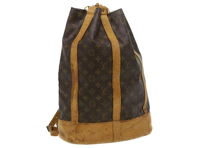 LOUIS VUITTON Monogram Randonnee GM Shoulder Bag M42244 LV Auth