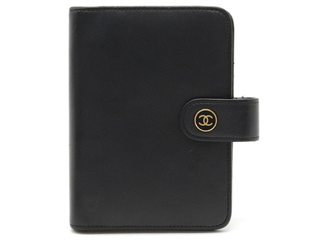 Chanel wallet Black Leather  ref.735981