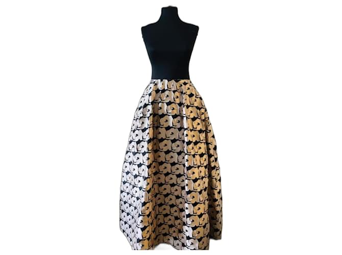 Dior Skirt suit Black Silk  ref.736142