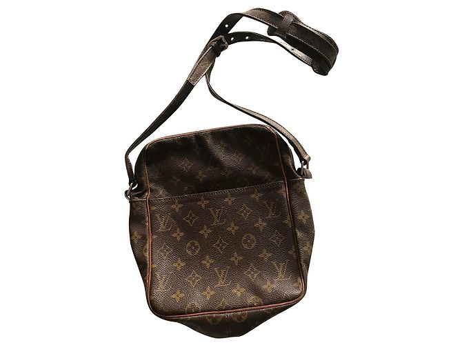 Louis Vuitton Saddlebag Marrom de Tecido