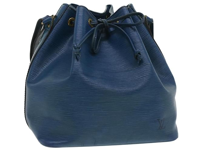 LOUIS VUITTON Epi Petit Noe Shoulder Bag Blue M40967 LV Auth 33370 Leather  ref.737207