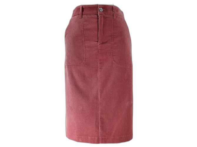 Saia midi rosa Apc