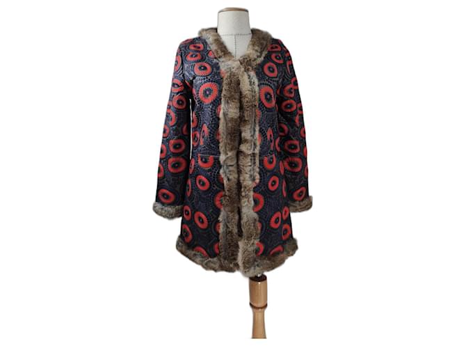 Antik Batik Coats, Outerwear Multiple colors Cotton Rabbit  ref.737362