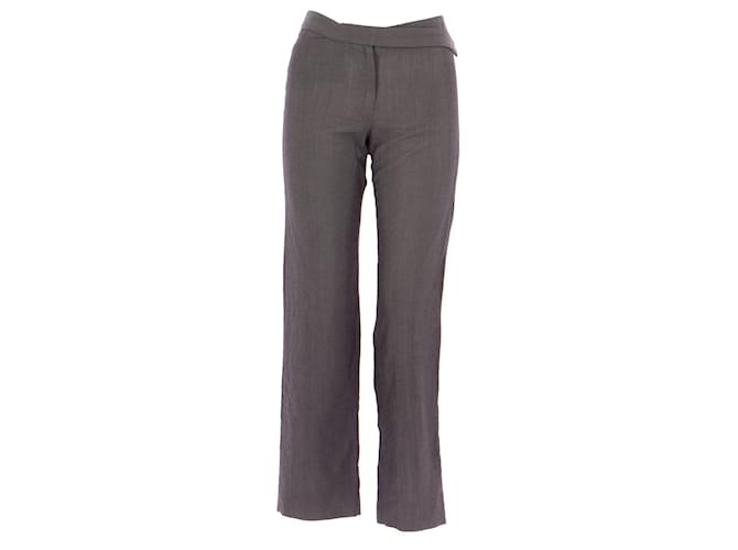Joseph trousers Grey Wool  ref.737796