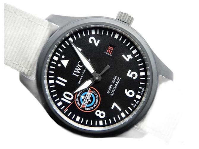 IWC Pilot's watch mark XVIII Top Gun "SFTI" Mens Silvery  ref.737907
