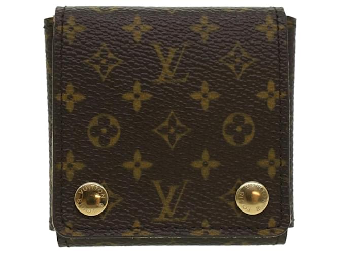 Louis Vuitton Case Key Marrom Lona  ref.738500