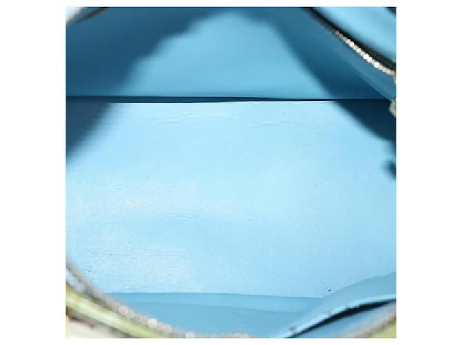 Louis Vuitton - Houston Vernis Leather Baby Blue
