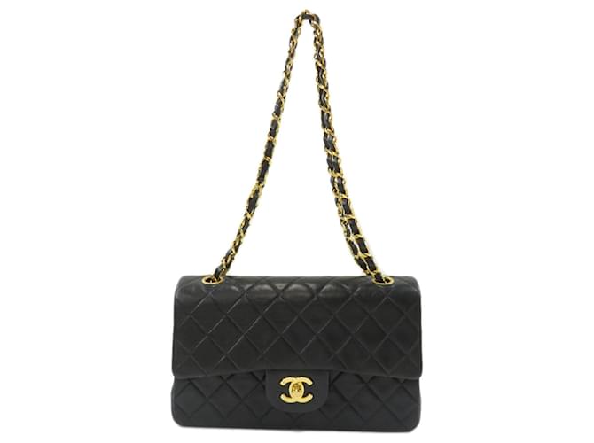 Chanel Timeless Black Leather  ref.738848