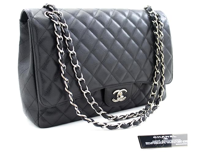 Authentic Chanel Beige Classic Caviar Medium Double Flap Bag with SHW,  Luxury, Bags & Wallets on Carousell