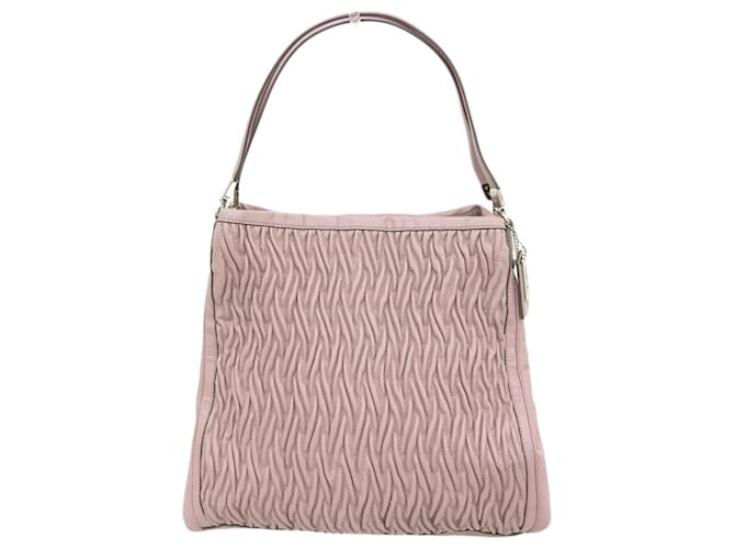 Coach Madison Pink Leather  ref.739075