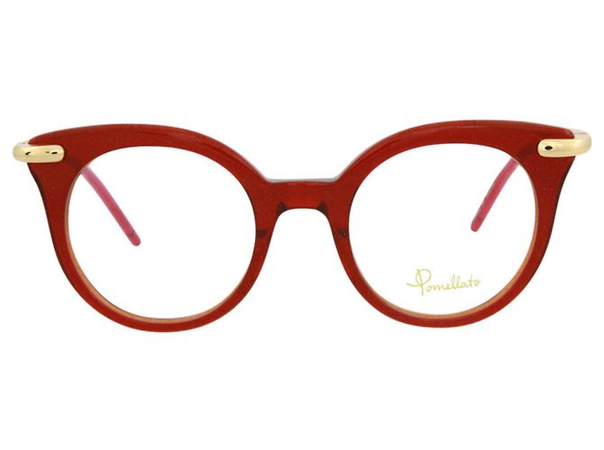 Pomellato Round-Frame Metal Optical Frames