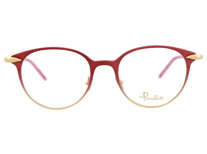 Pomellato Round-Frame Metal Optical Frames
