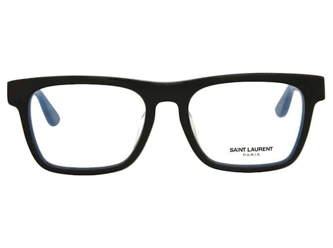 Saint Laurent Square-Frame Acetate Optical Frames Black Cellulose fibre  ref.741130