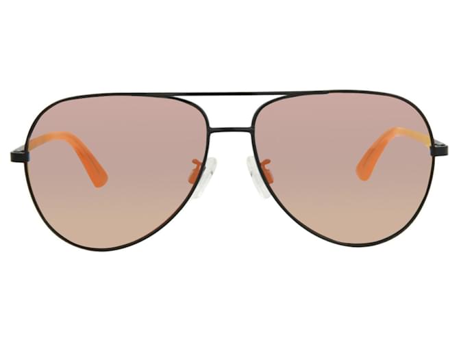 Puma Sonnenbrille aus Metall im Aviator-Stil Schwarz  ref.741210
