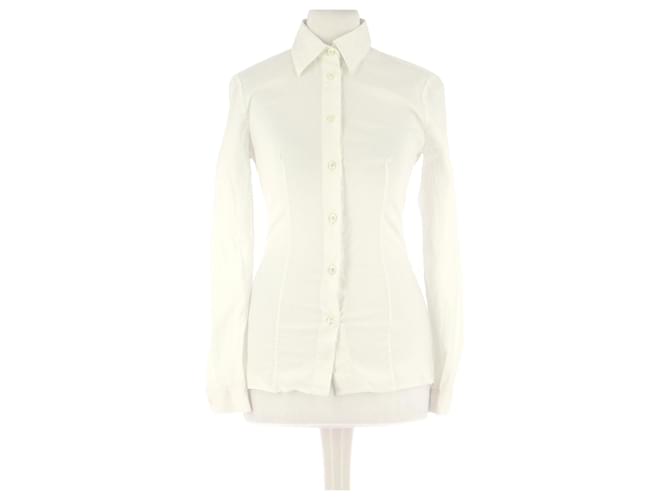 Prada Shirt White Cotton ref.741995 - Joli Closet