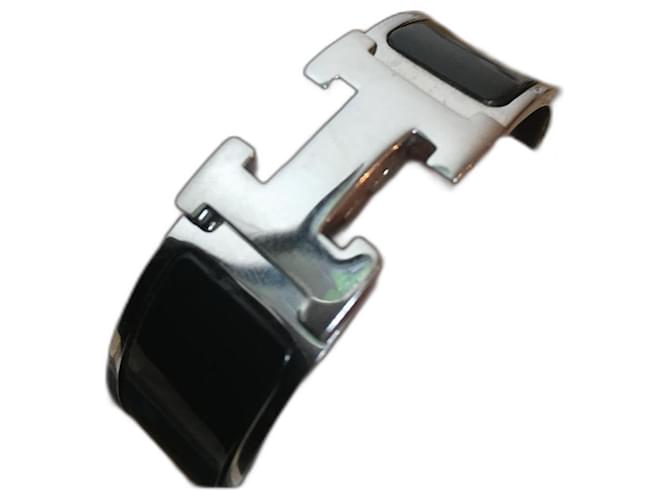 Hermès Hermes-Armband, CLIC CLAC-Modell Silber Hardware  ref.239697