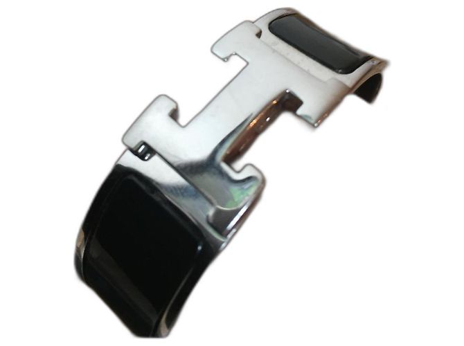 Hermès Bracciale Hermes, Modello CLIC CLAC Silver hardware 