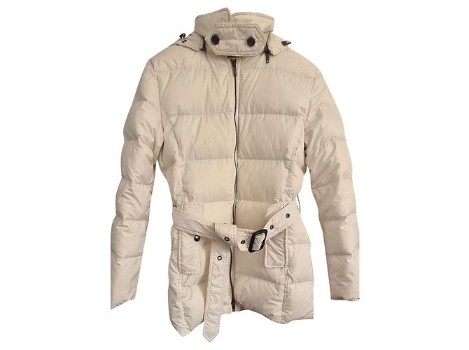 Burberry Brit Down Jacket Eggshell