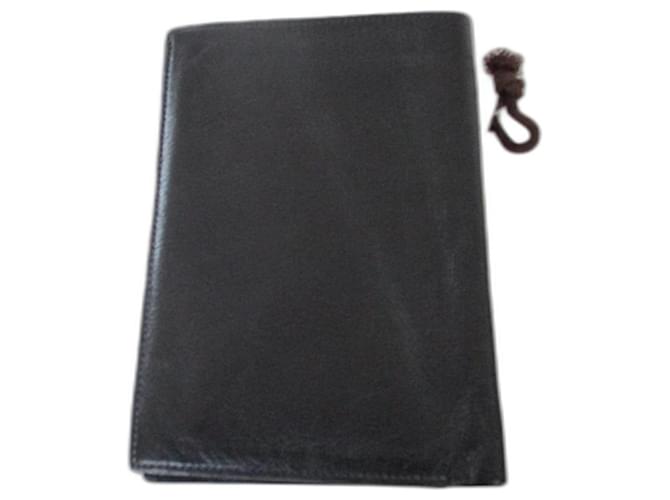 Hermès Black leather wallet.  ref.739290