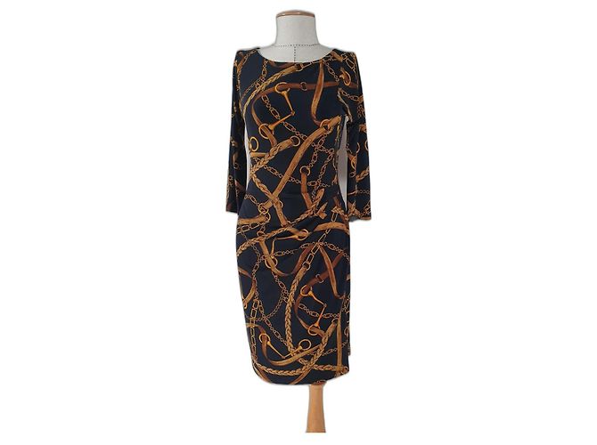 Ralph Lauren Kleid Mehrfarbig Mehrfarben