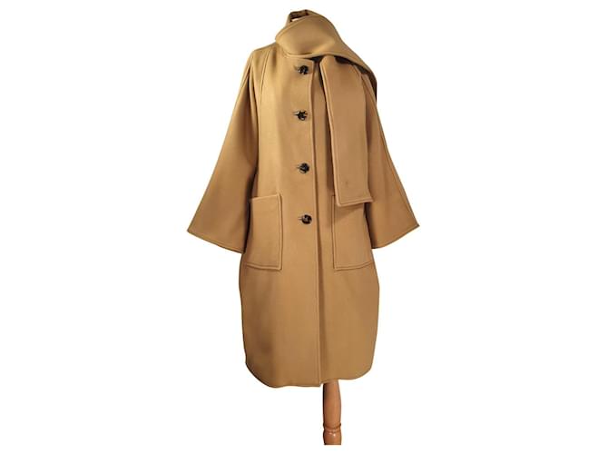 Tory Burch Coats, Outerwear Wool Polyamide  ref.739473