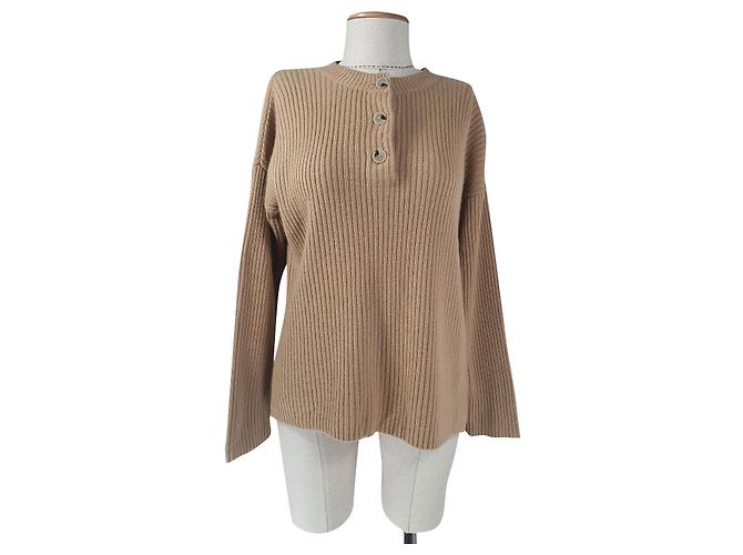 Club Monaco Pullover Braun aus Kaschmir und Wolle