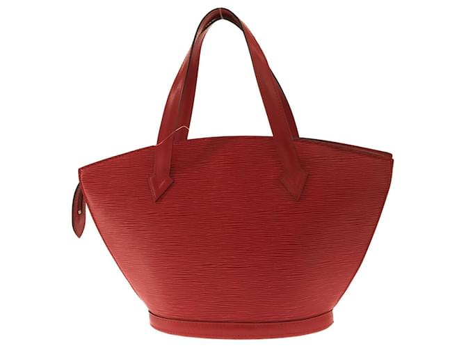 Louis Vuitton Saint Jacques Red Leather  ref.742031
