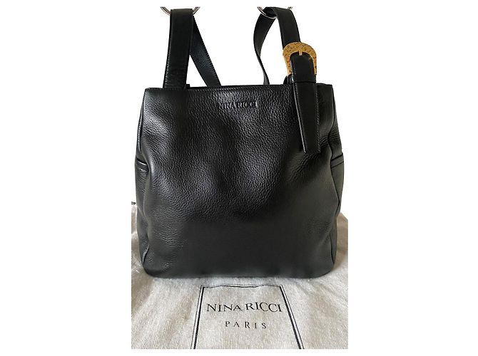 Borsa Nina Ricci in pelle nera Nero