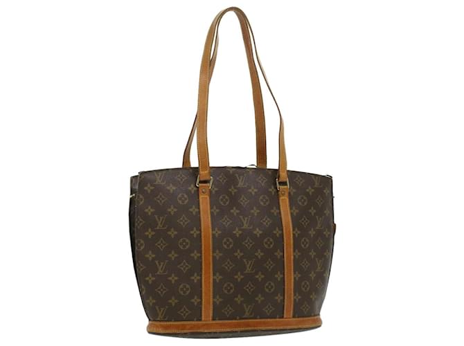 LOUIS VUITTON Monograma Babylone Sacola M51102 Autenticação de LV 33637 Lona  ref.742442