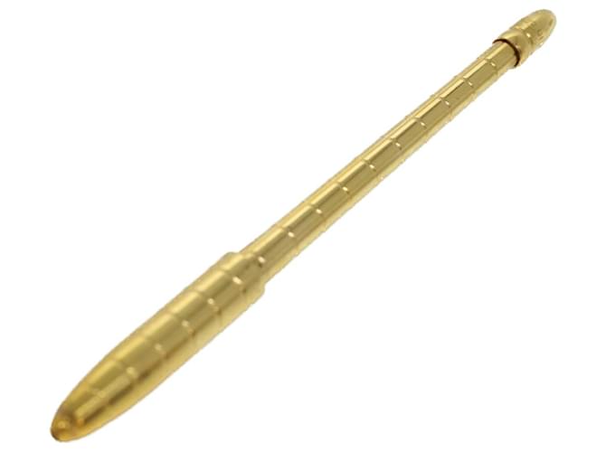 LOUIS VUITTON Stilo Agenda PM Ballpoint Pen Gold N75003 LV Auth hk538 Golden Metal  ref.742571