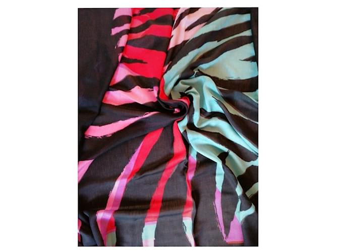 Balenciaga sciarpe Multicolore Lana  ref.743077