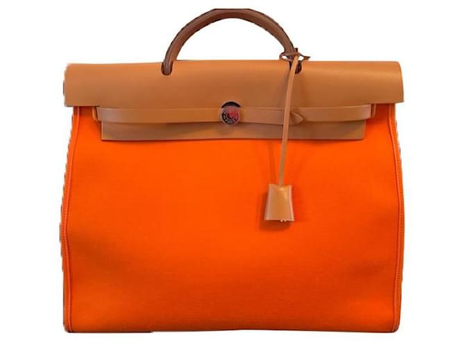 Hermès La sua borsa 39 Arancione  ref.743119