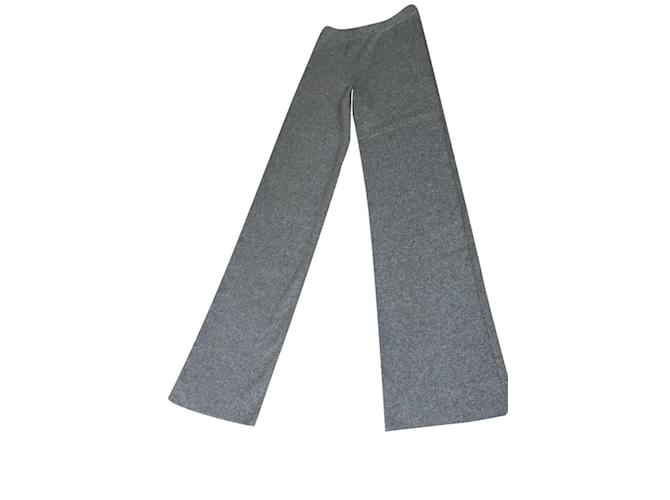 Loro Piana Baby cashmere trousers Grey  ref.743240