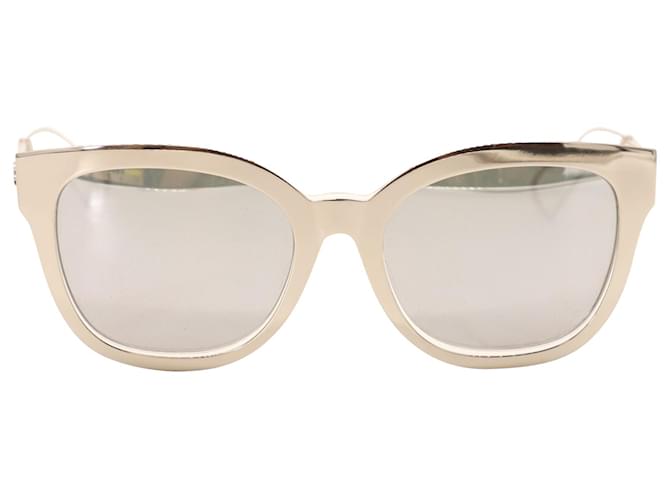 Dior Diorama 1 Sunglasses in Silver Metal Silvery Metallic  ref.743272