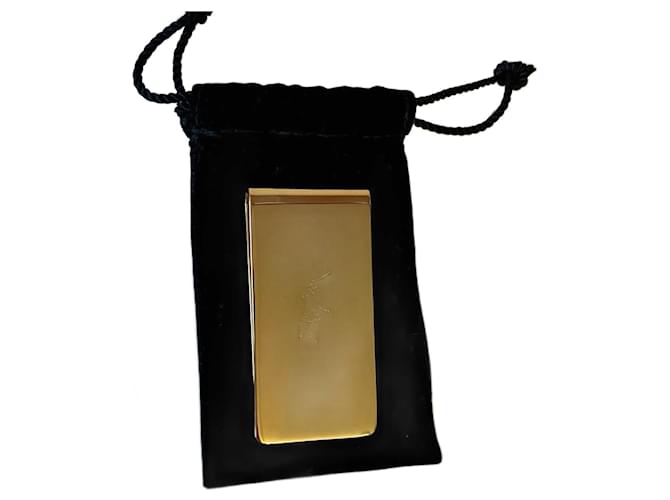 Ralph Lauren Portafogli Piccoli accessori Gold hardware Metallo  ref.743541