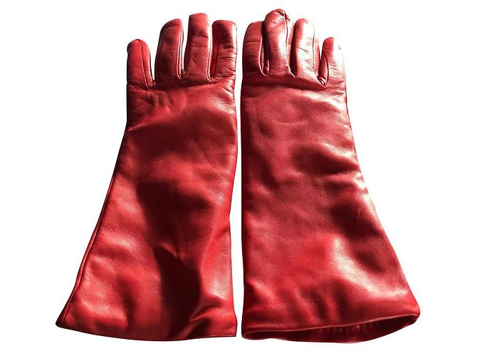 Gants en cuir Ermanno scervino