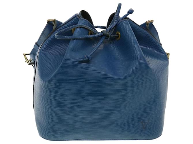 Noe Louis Vuitton Petit Noé Blue Leather  ref.743895