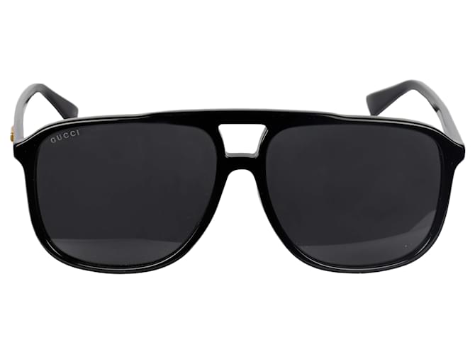 Gucci sunglasses Black Acetate  ref.743950