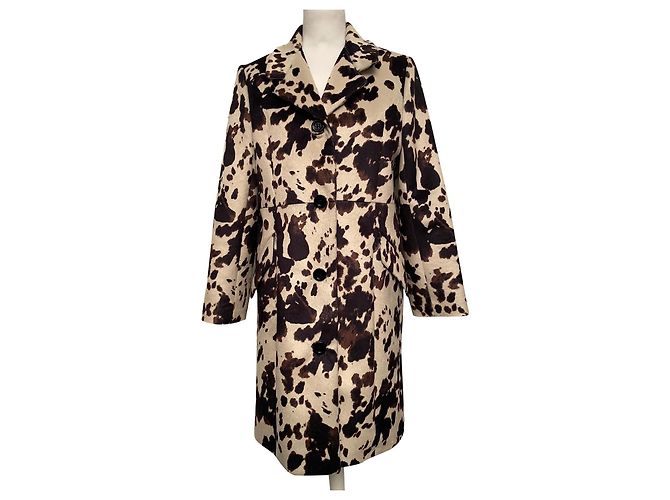 Alexa Chung Coats, Outerwear Cream Light brown