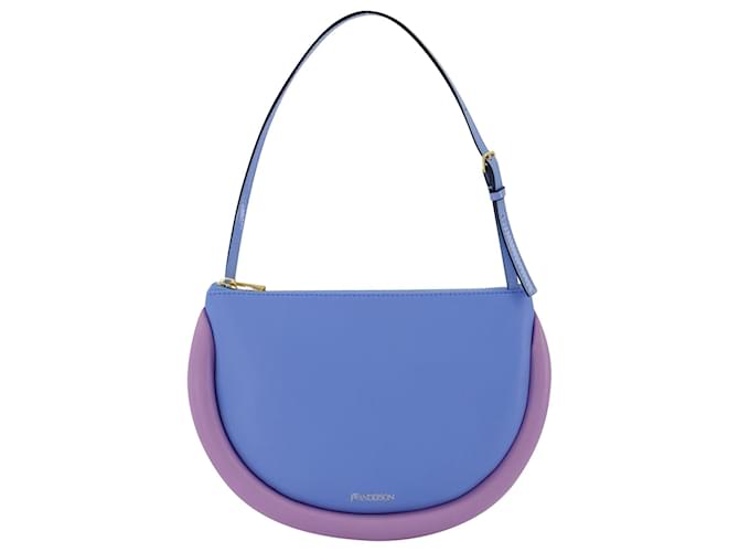 JW Anderson Bumper-Moon Hobo Bag - J.W. Anderson -  Blue/Lilac - Leather  ref.744188