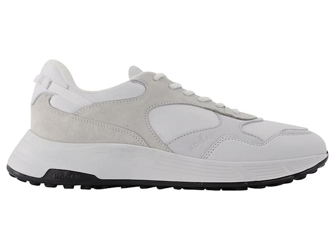 Hyperlight Sneakers - Hogan - Bianco - Leather White Cloth  ref.744275