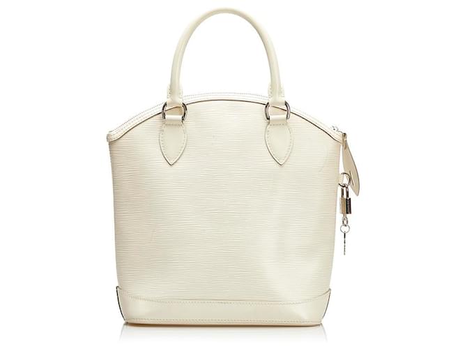 Louis Vuitton Lockit White Leather  ref.744647