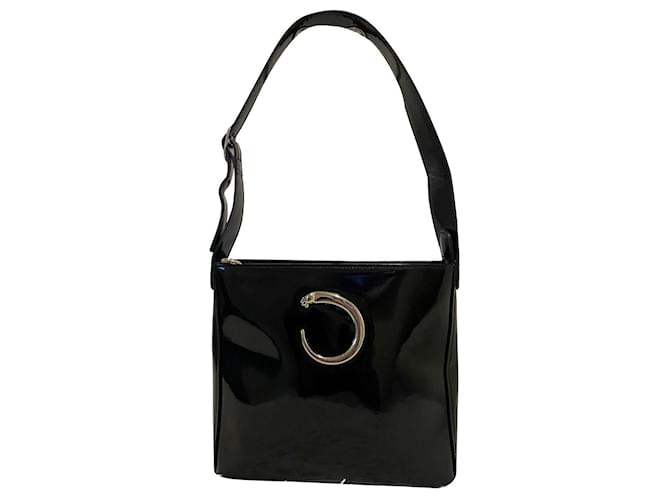 Cartier Handbags Black Patent leather  ref.745227
