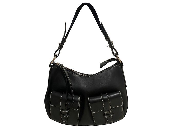 Bolsa Givenchy de couro preta Preto