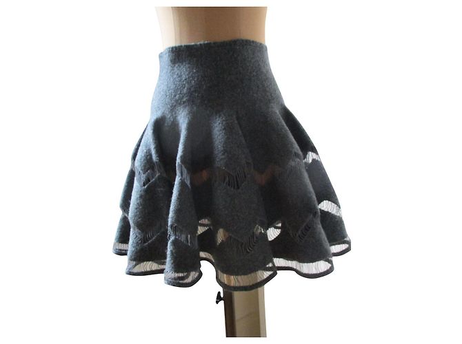 Alaïa Rock Anzug ,Taille XS. Grau