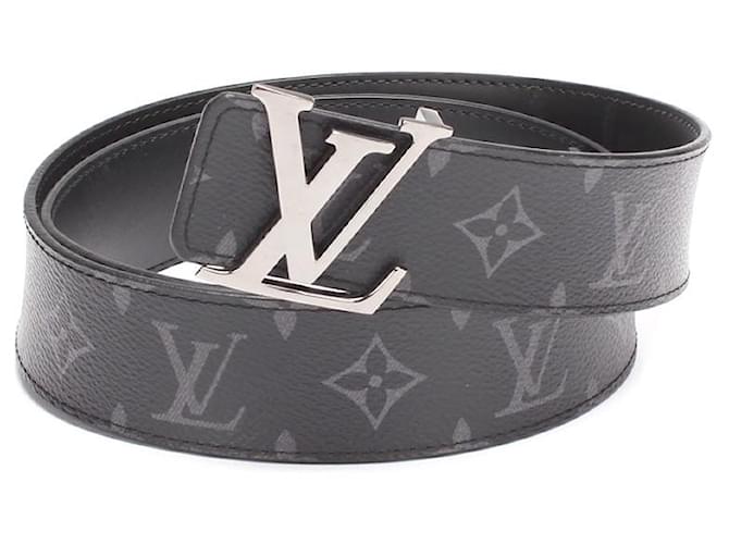 Louis Vuitton Monogram Mens Belts, Black, 95