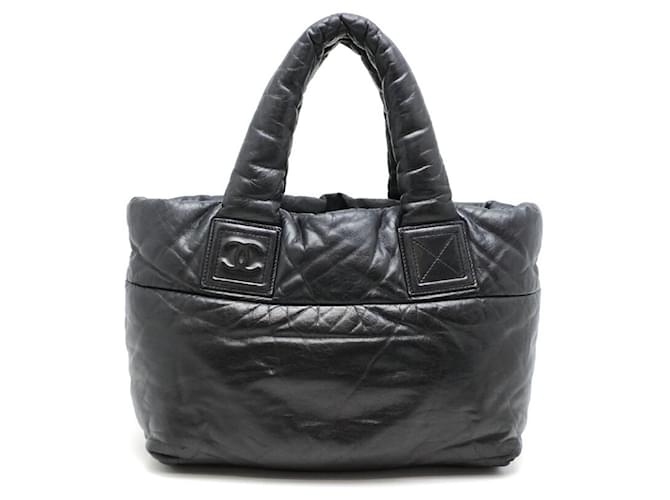 Chanel COCO COCOON Black Leather  ref.745677