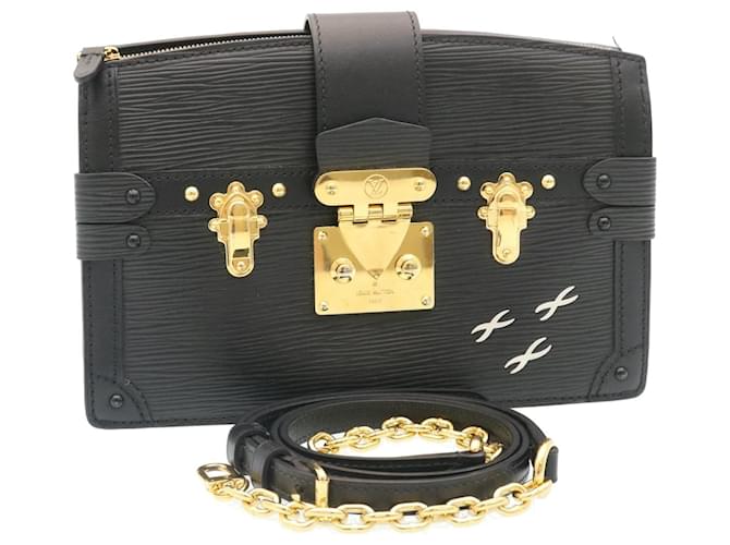 Louis Vuitton Trunk Black Leather  ref.745882
