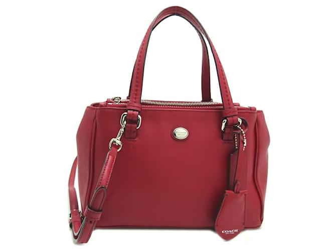 Coach Red Leather  ref.745995